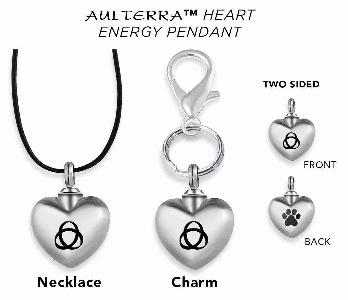 Aulterra® Heart EMF Energy Pendant
