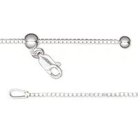 Sterling Silver Box Chain Necklace