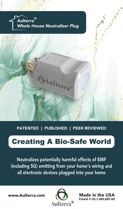 Aulterra® Family Pack 5G EMF Protection with Whole House Plug (110v)